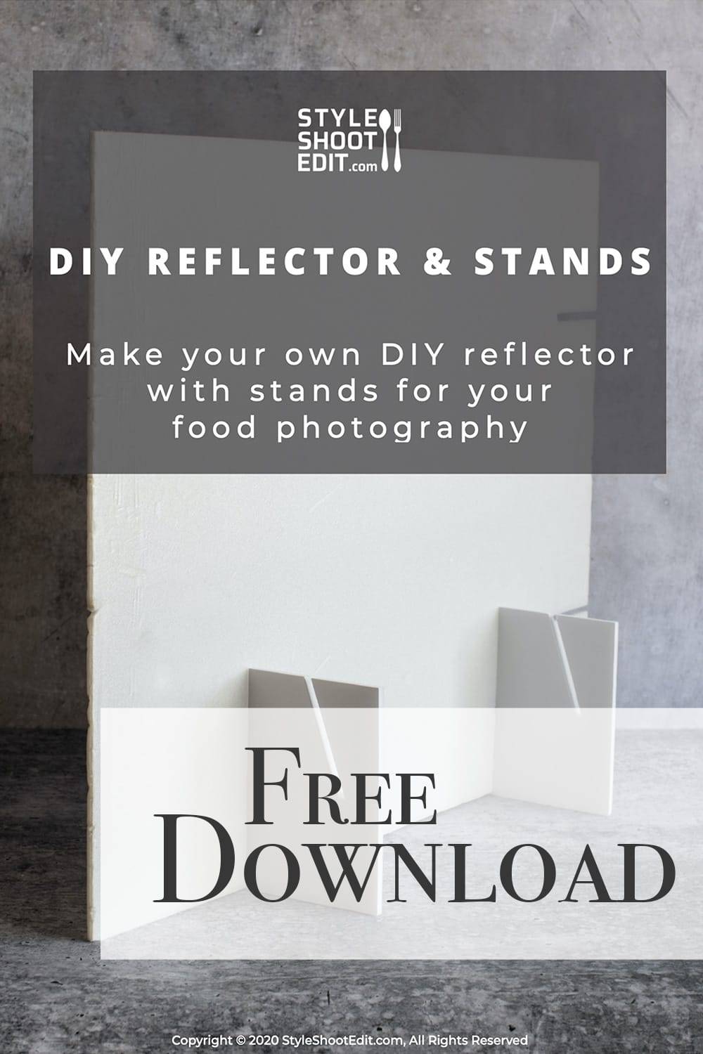 DIY reflector and stands