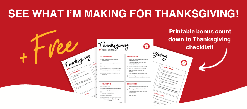 See what I'm making for Thankgiving