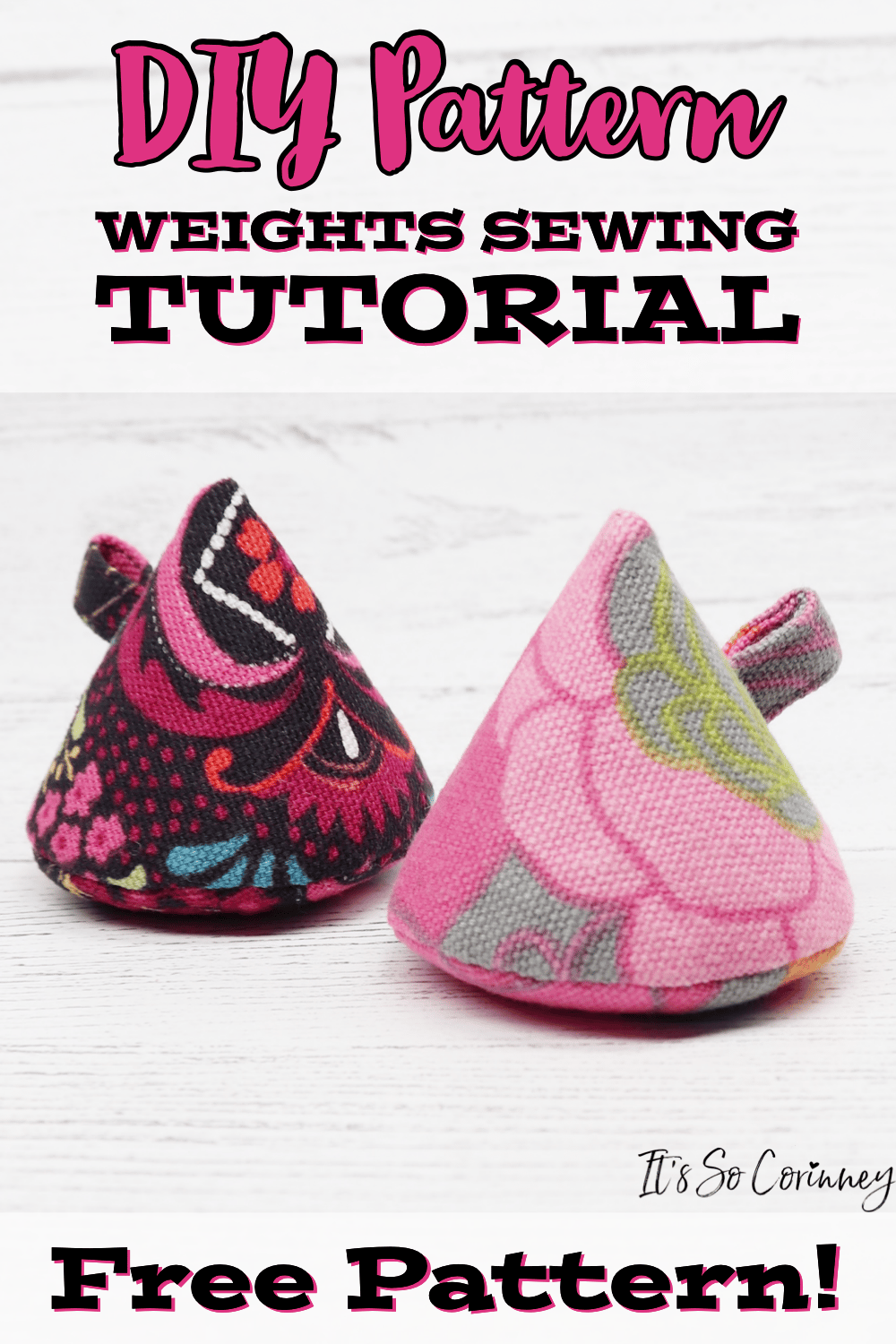 simple & easy pattern weights – Craftiness Is Not Optional