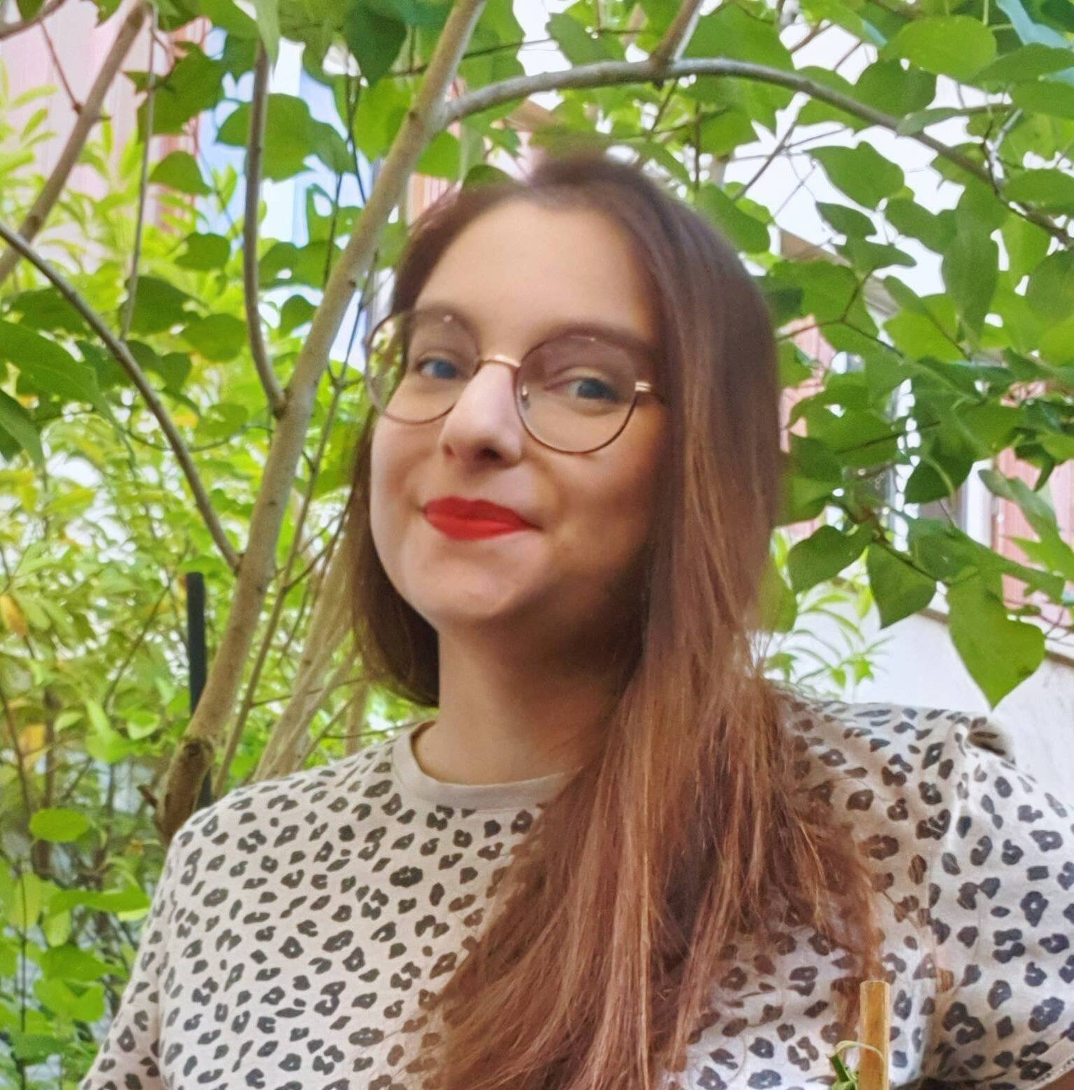 Photo portrait de Charlotte Adjutor-Marti.