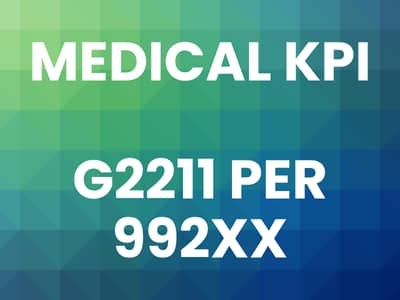 medical KPI g2211 per refraction