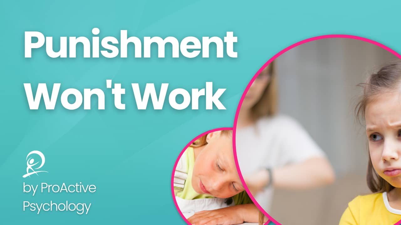 Punishment Won't Work
