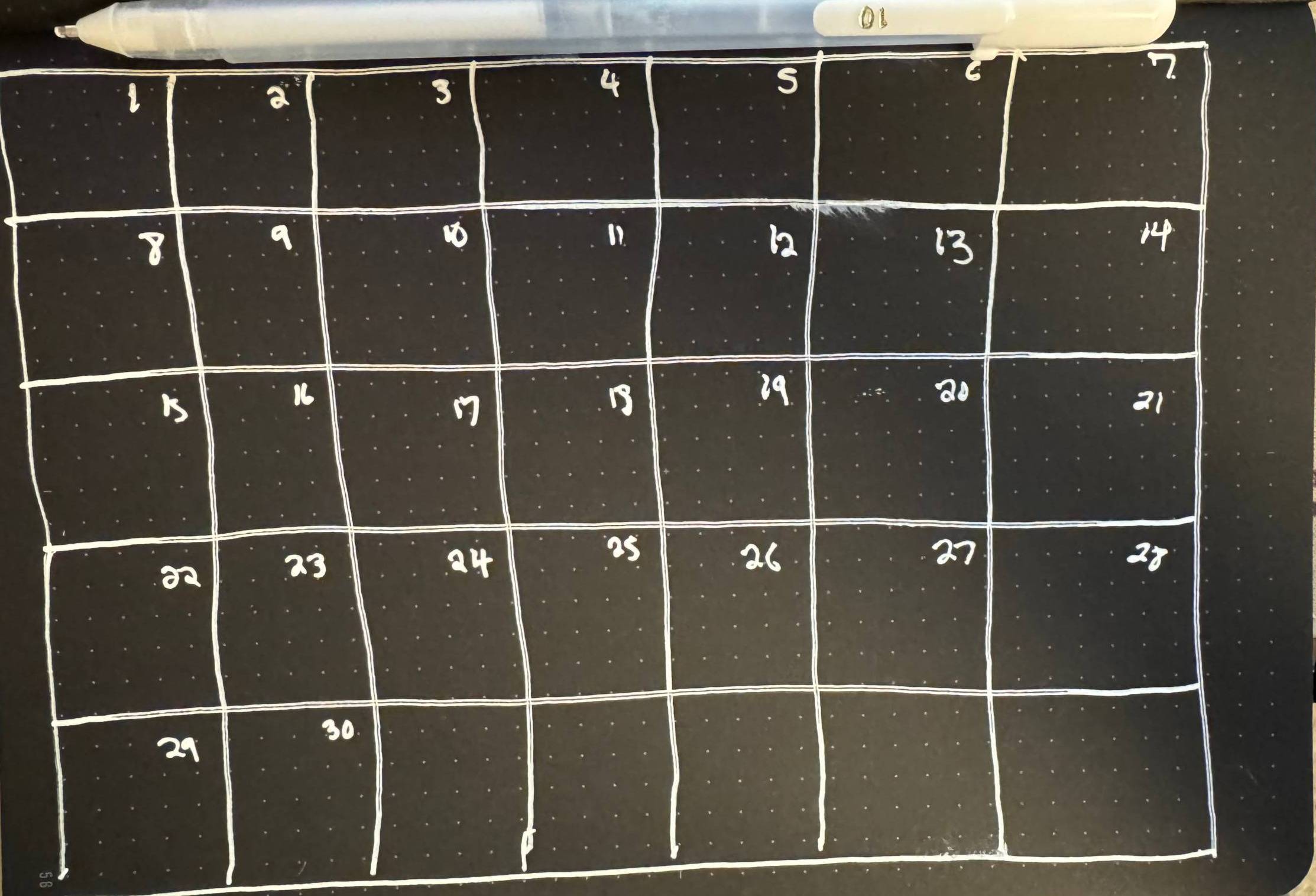 Treasure map Adventure Log with 30 spaces
