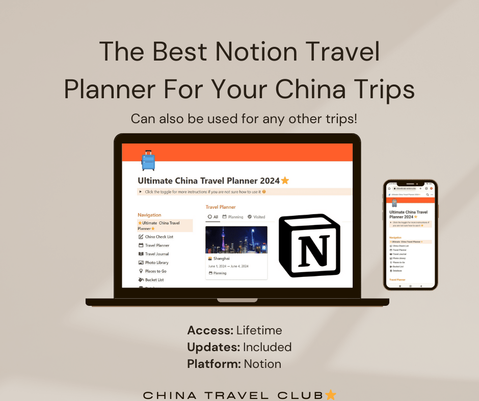 Ultimate China Travel Planner 2024