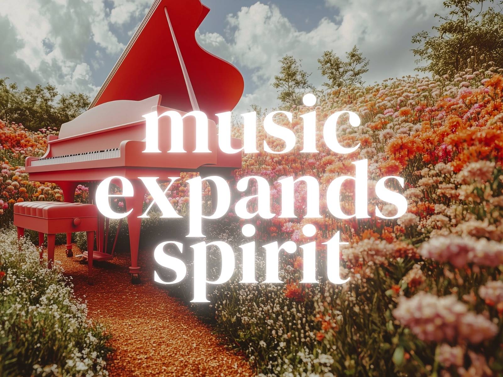music expands spirit