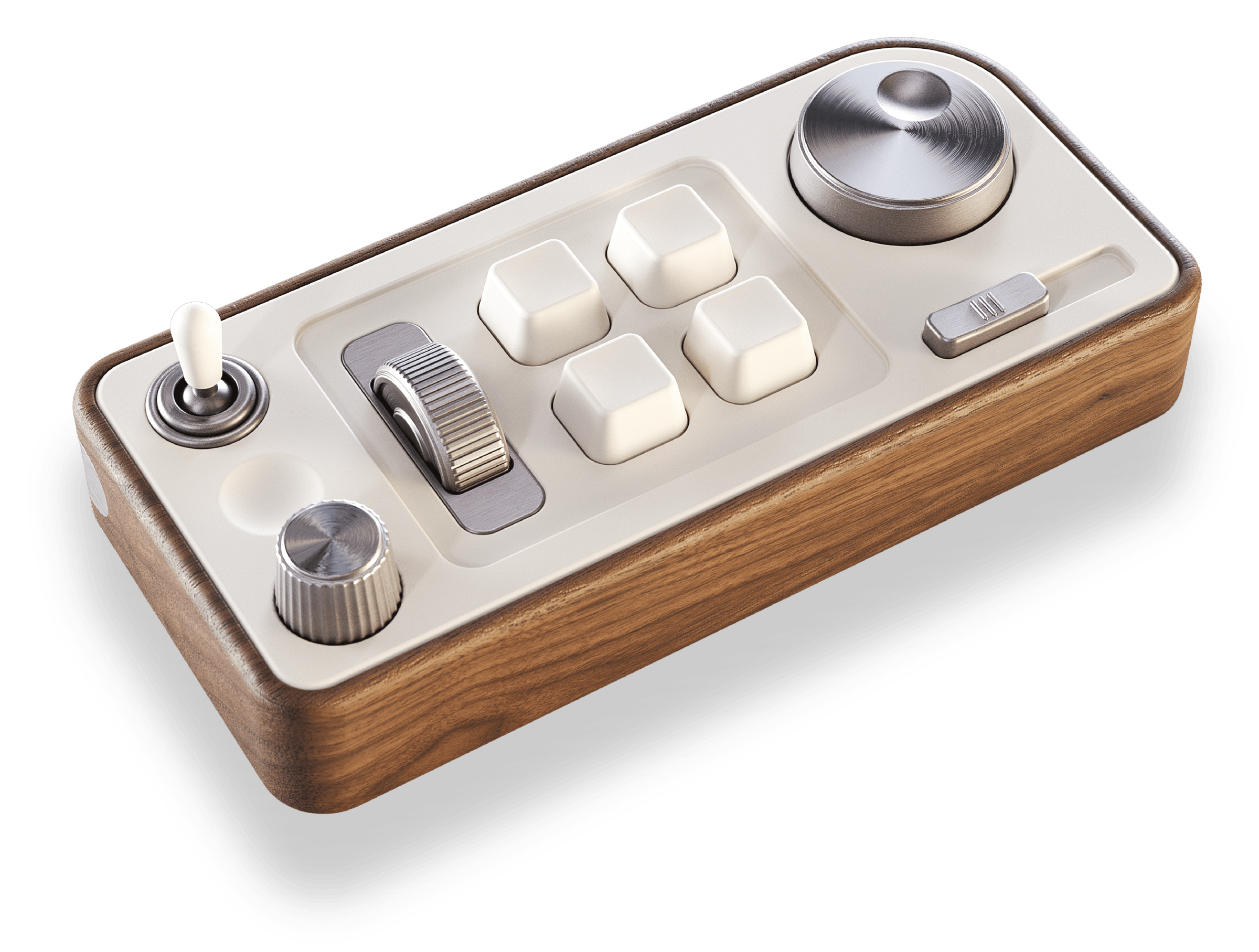A 3D render of the Focus Deck product