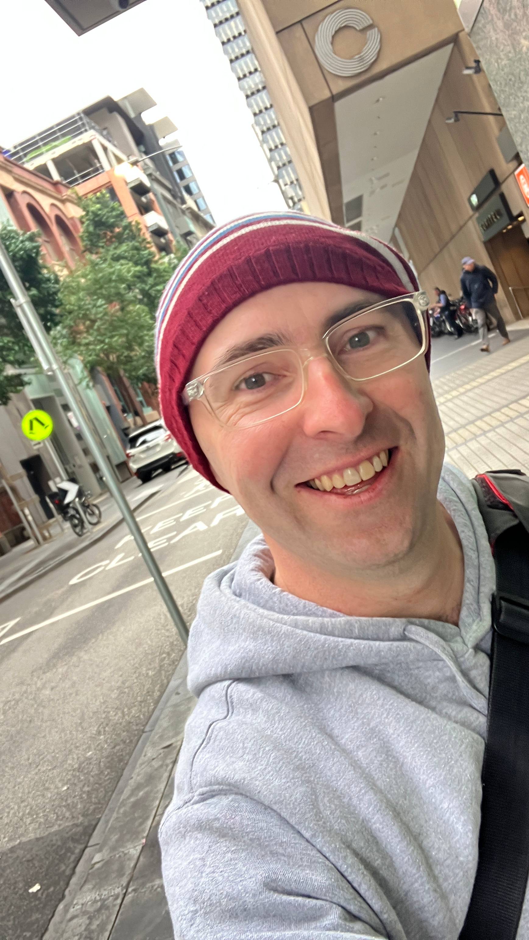 luke marshall on a street