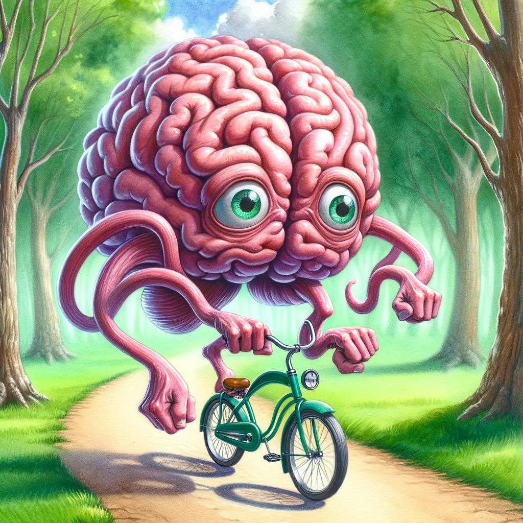brain on a bike