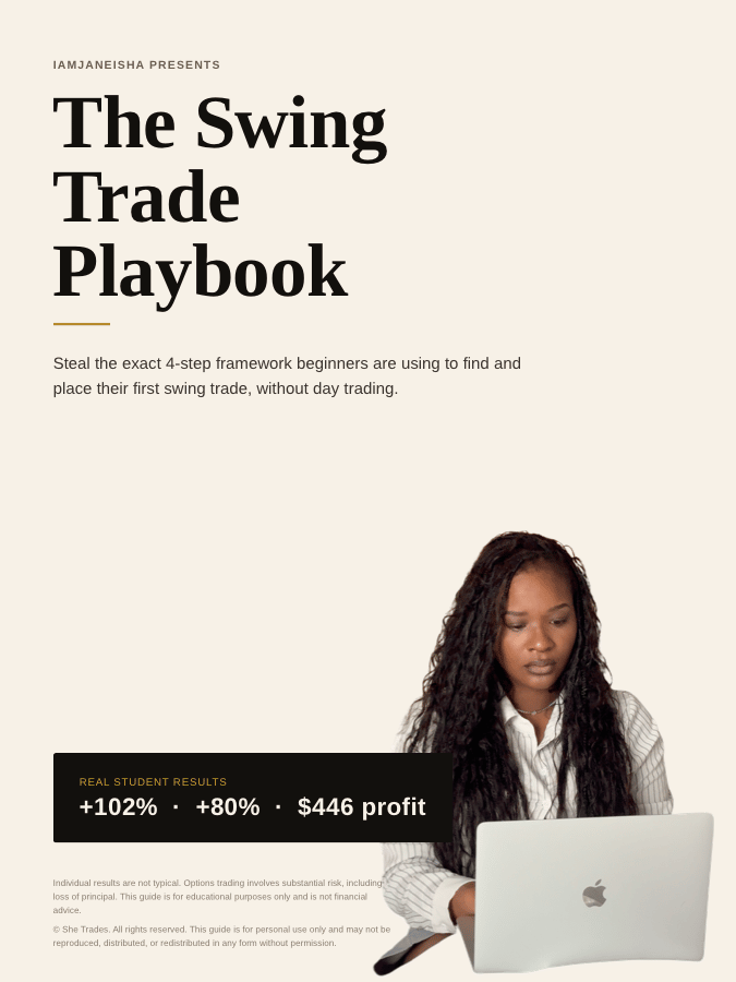 The Swing Trade Playbook cover