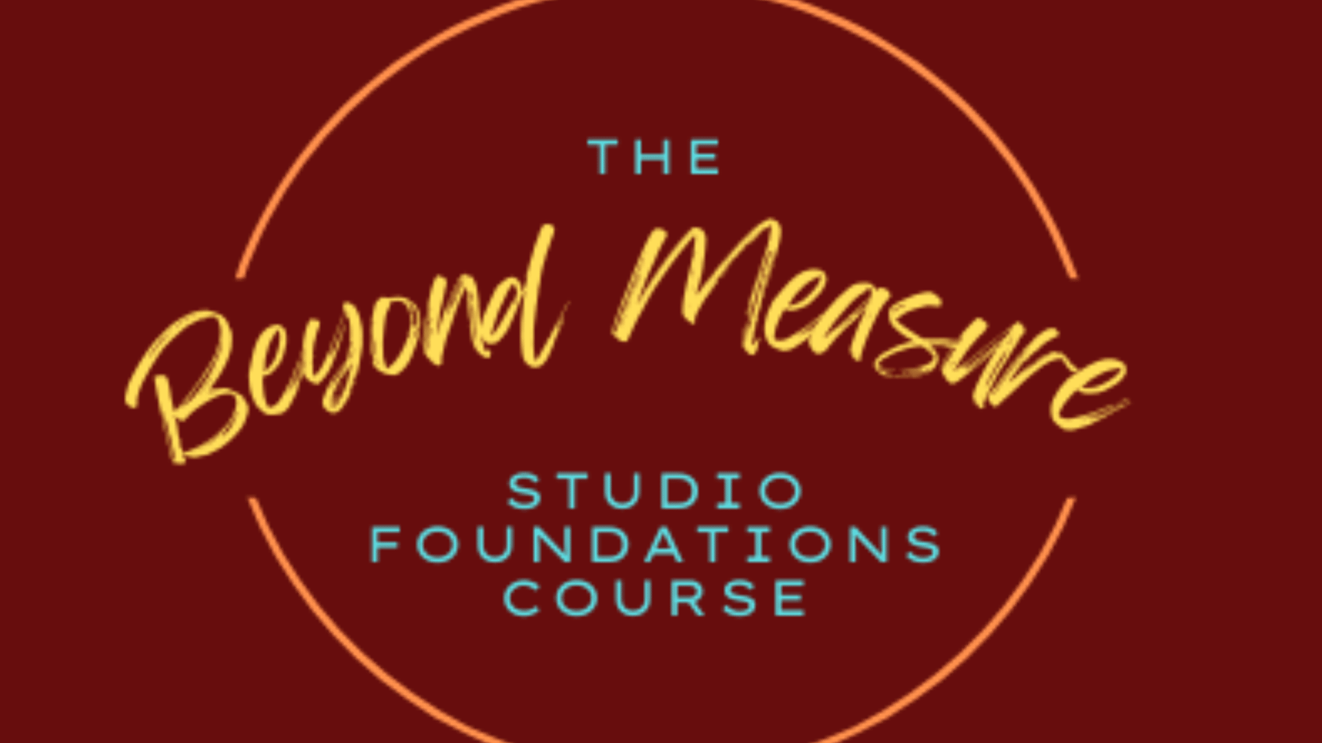 Studio Foundations Course