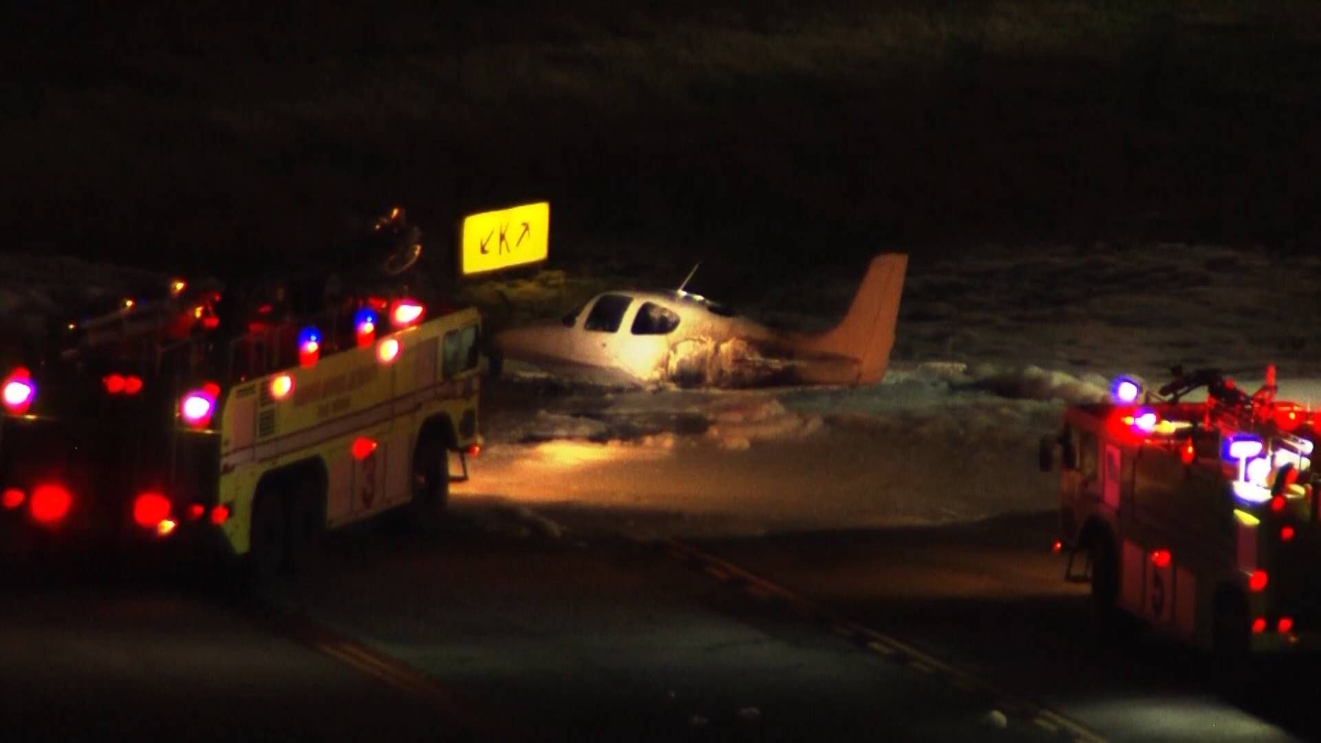 A plane crashed into Sanford Orlando