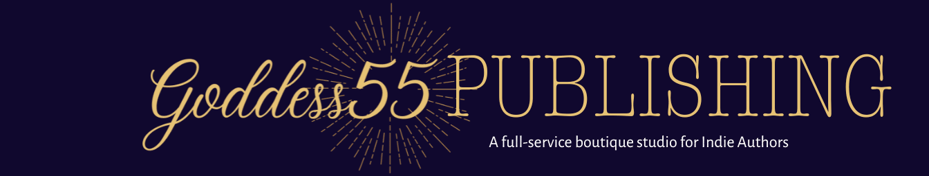 newsletter banner for Goddess55 Publishing