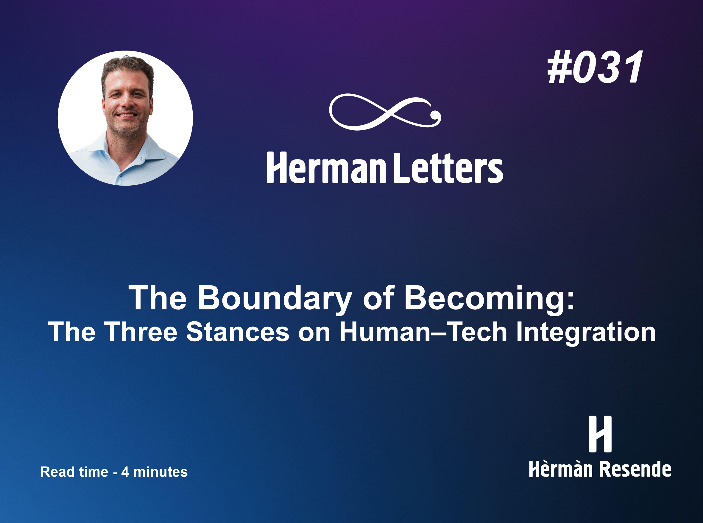 #The Boundary of Becoming: The Three Stances on Human–Tech Integration
