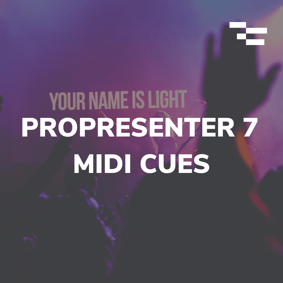 ProPresenter 7 MIDI Cues for Ableton Live