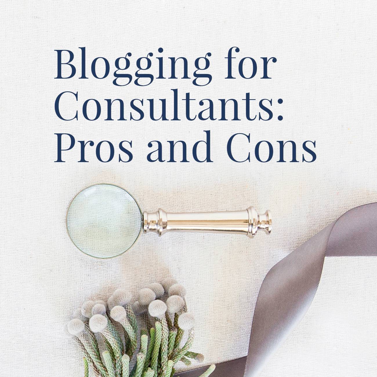 Pros and cons of blogging