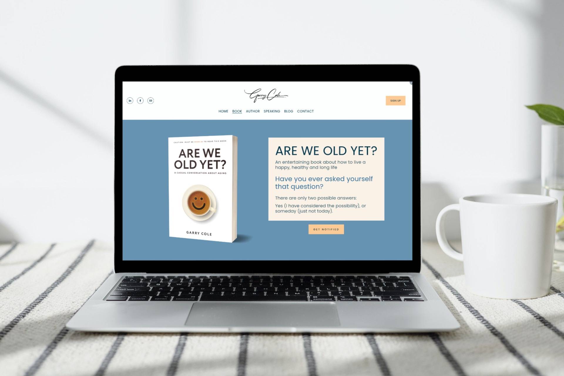 Garry Cole's new website