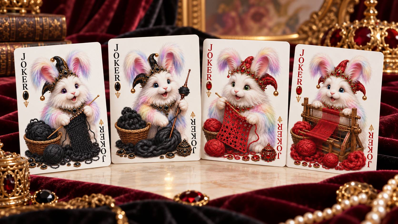 Angora Royality Cards