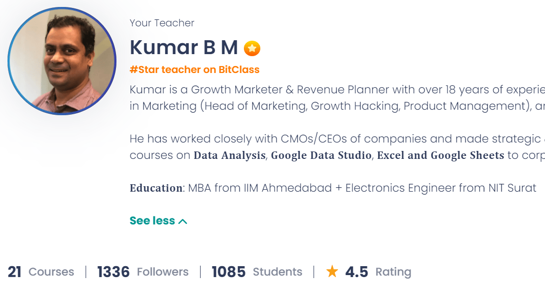 Profile from BitClass