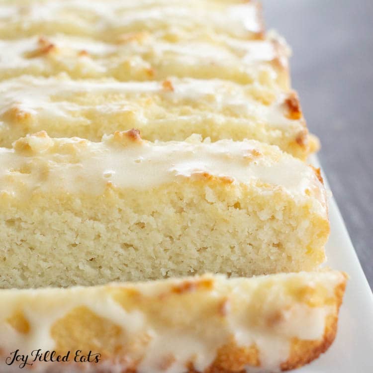 slices of vanilla cake