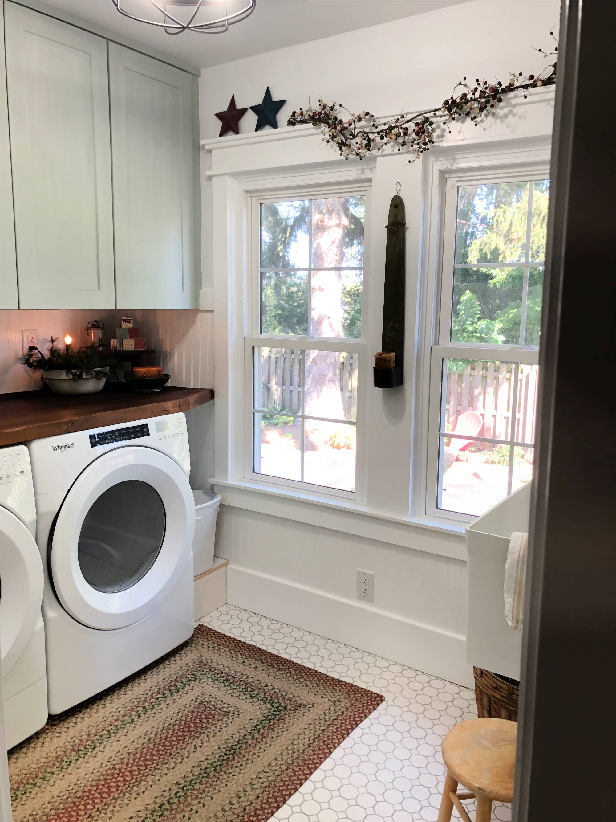 farmhouse laundry room