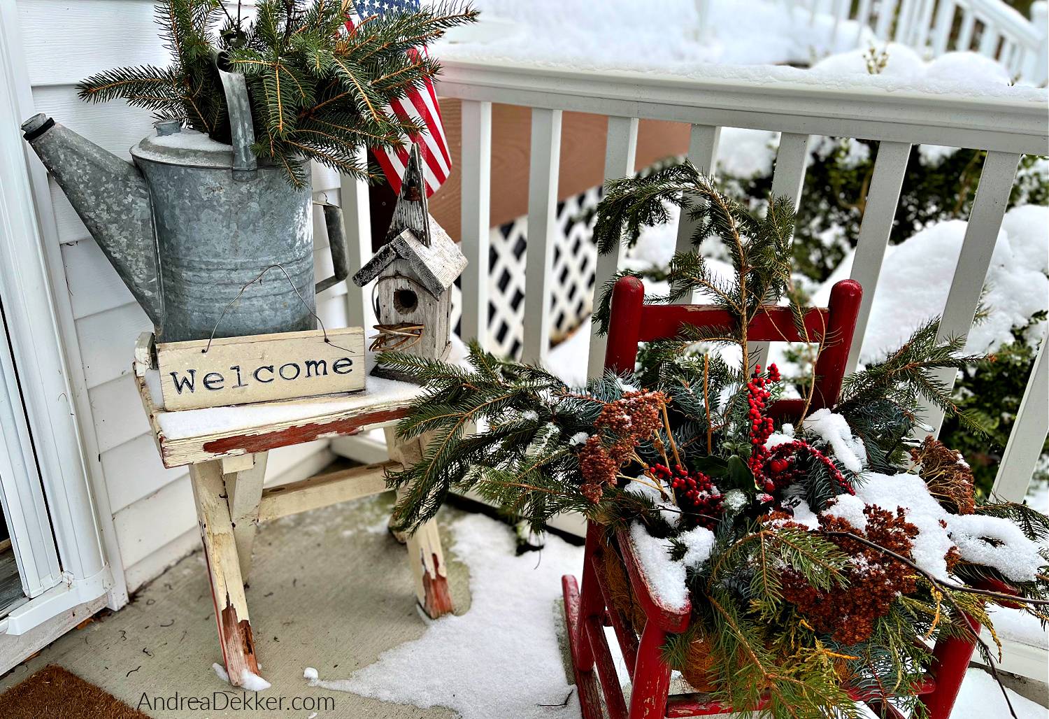 winter planters