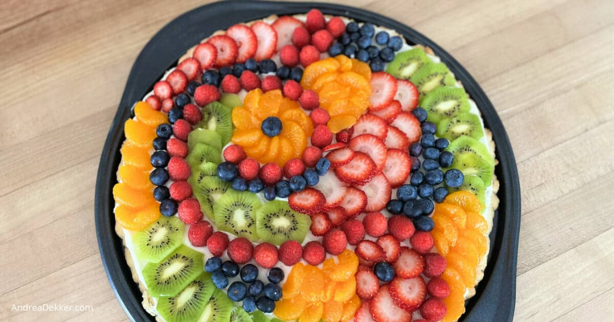 fruit pizza