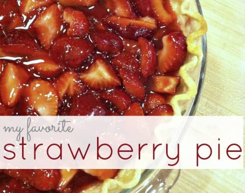 strawberry pie