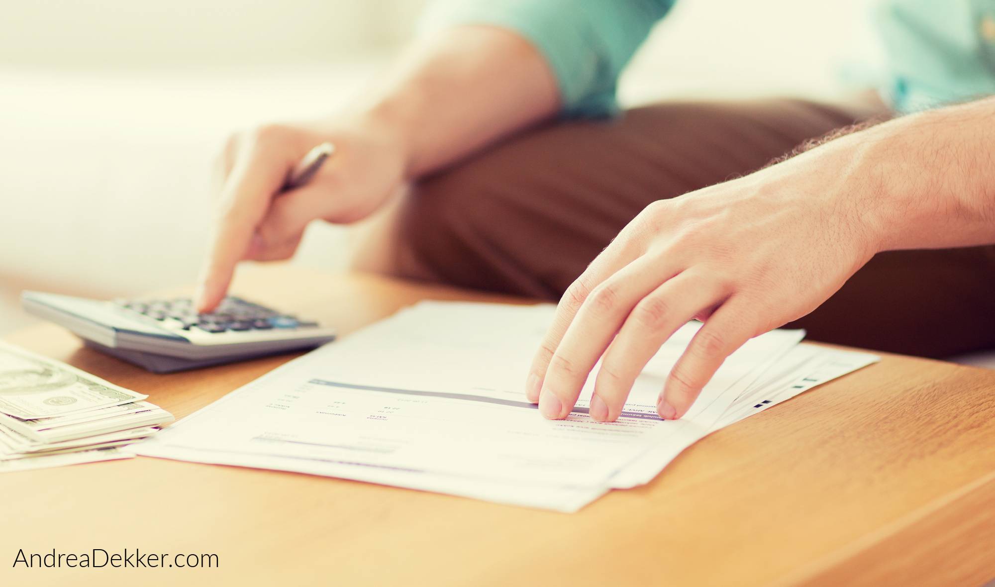 finance tracking workbook