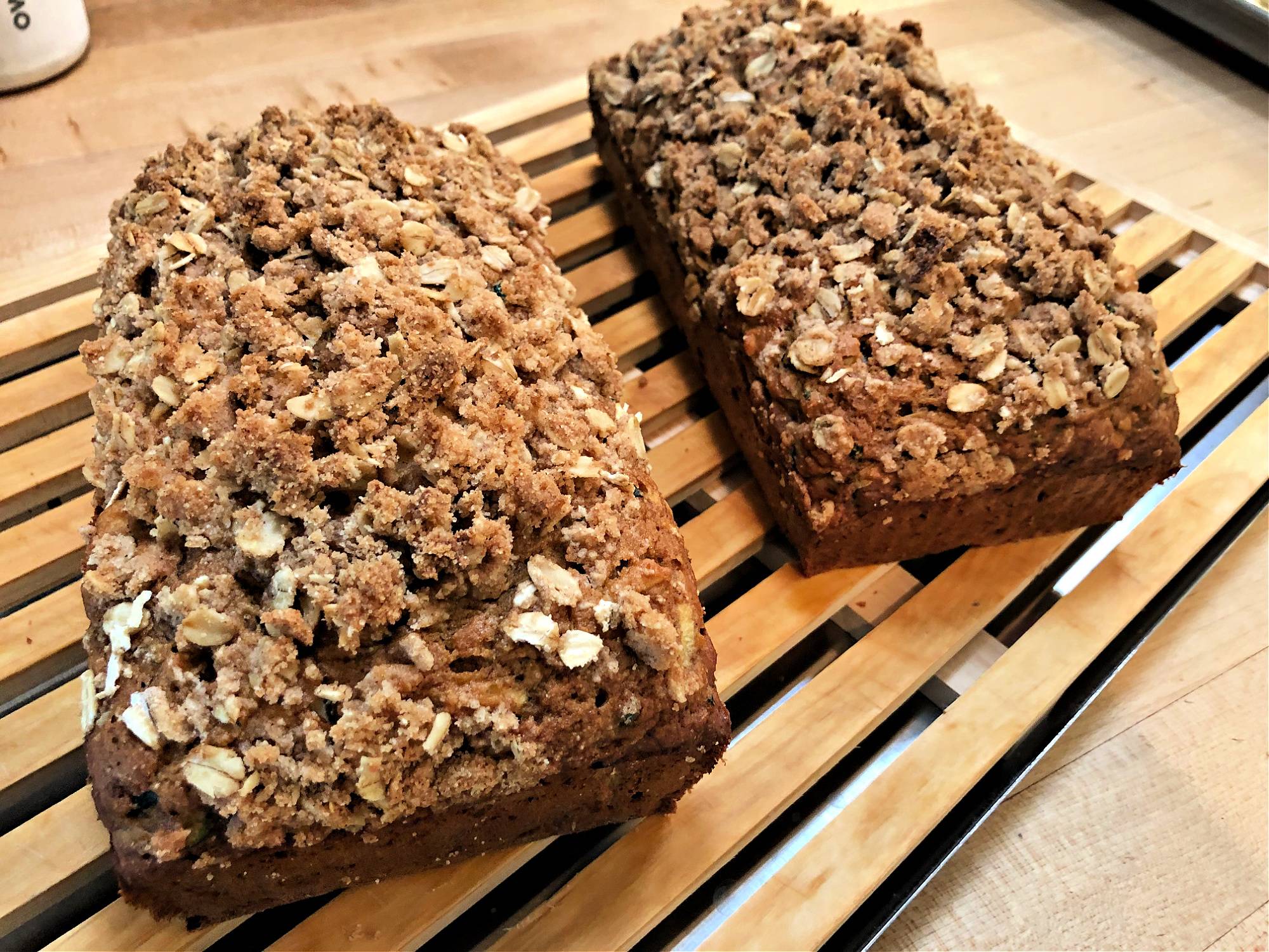 apple cinnamon zucchini bread