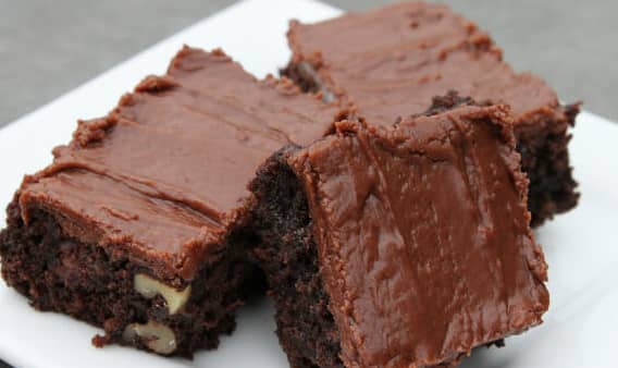 chocolate zucchini brownies