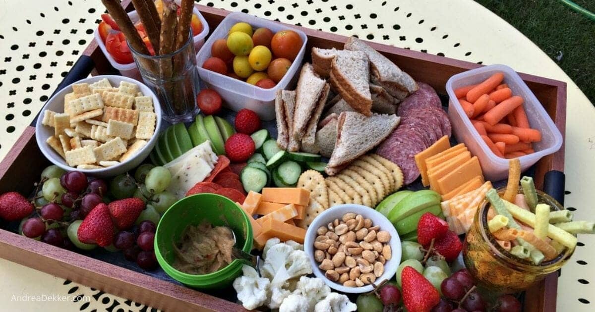 summer charcuterie board