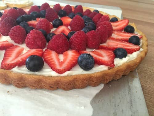 fruit pizza