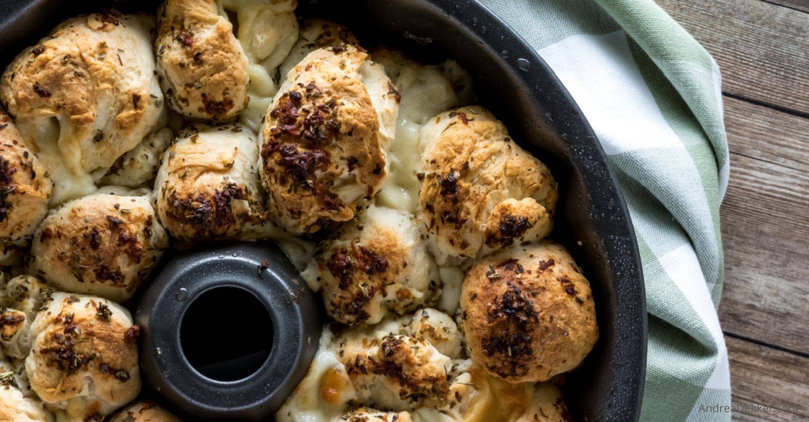 pull apart herb biscuits