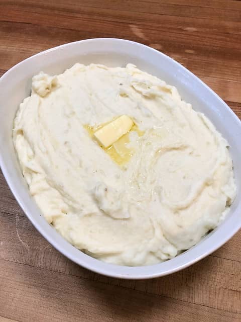 mashed potatoes