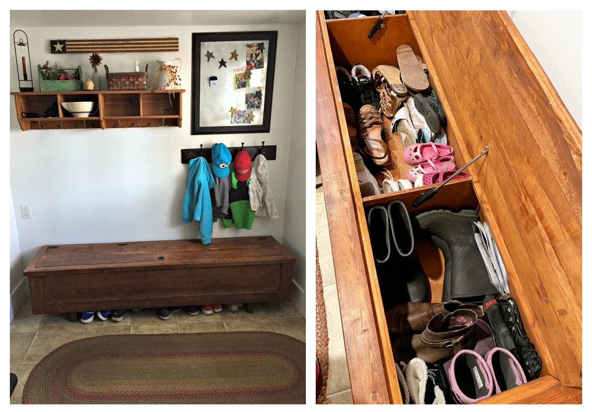 mudroom storage