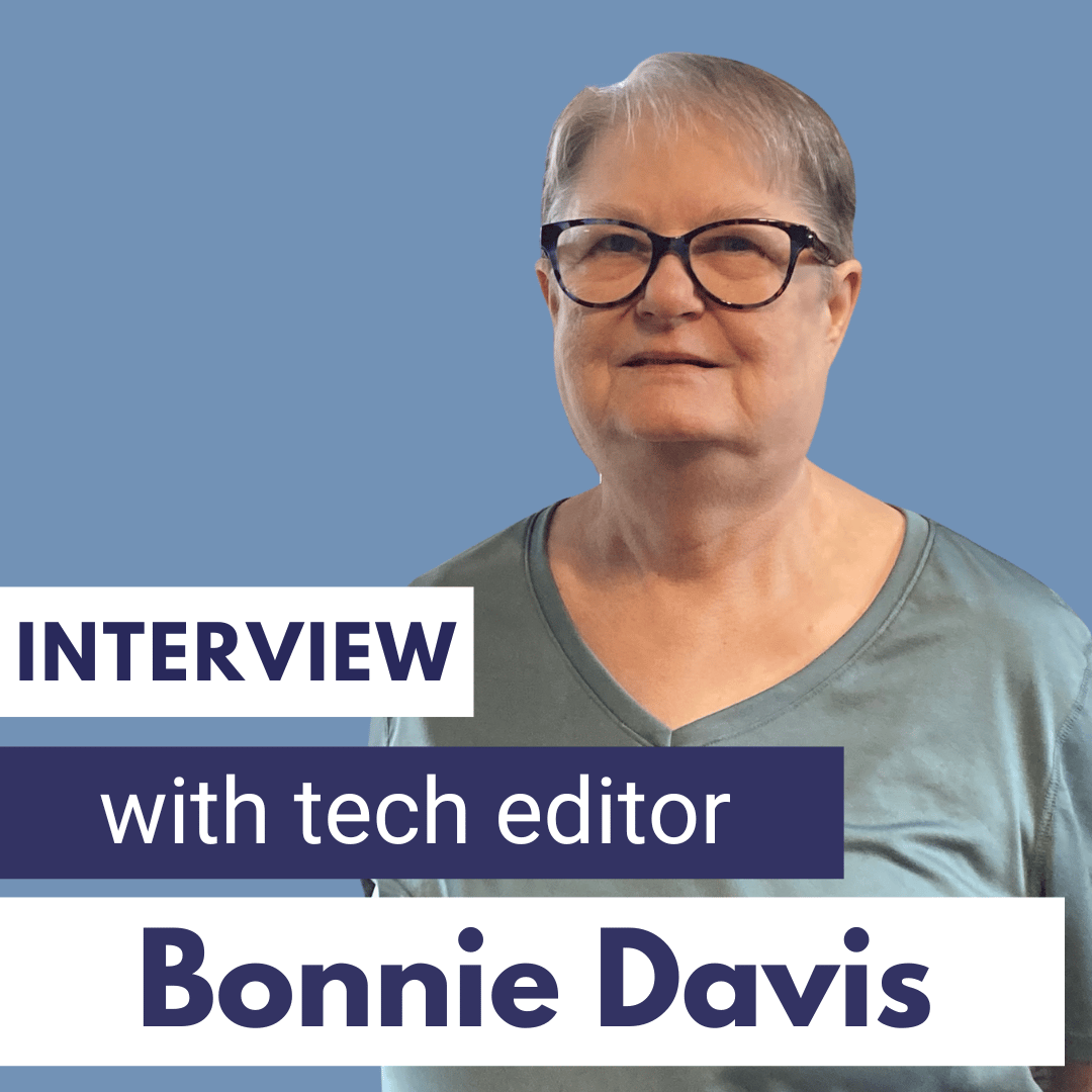 Interview with tech editor Bonnie Davis