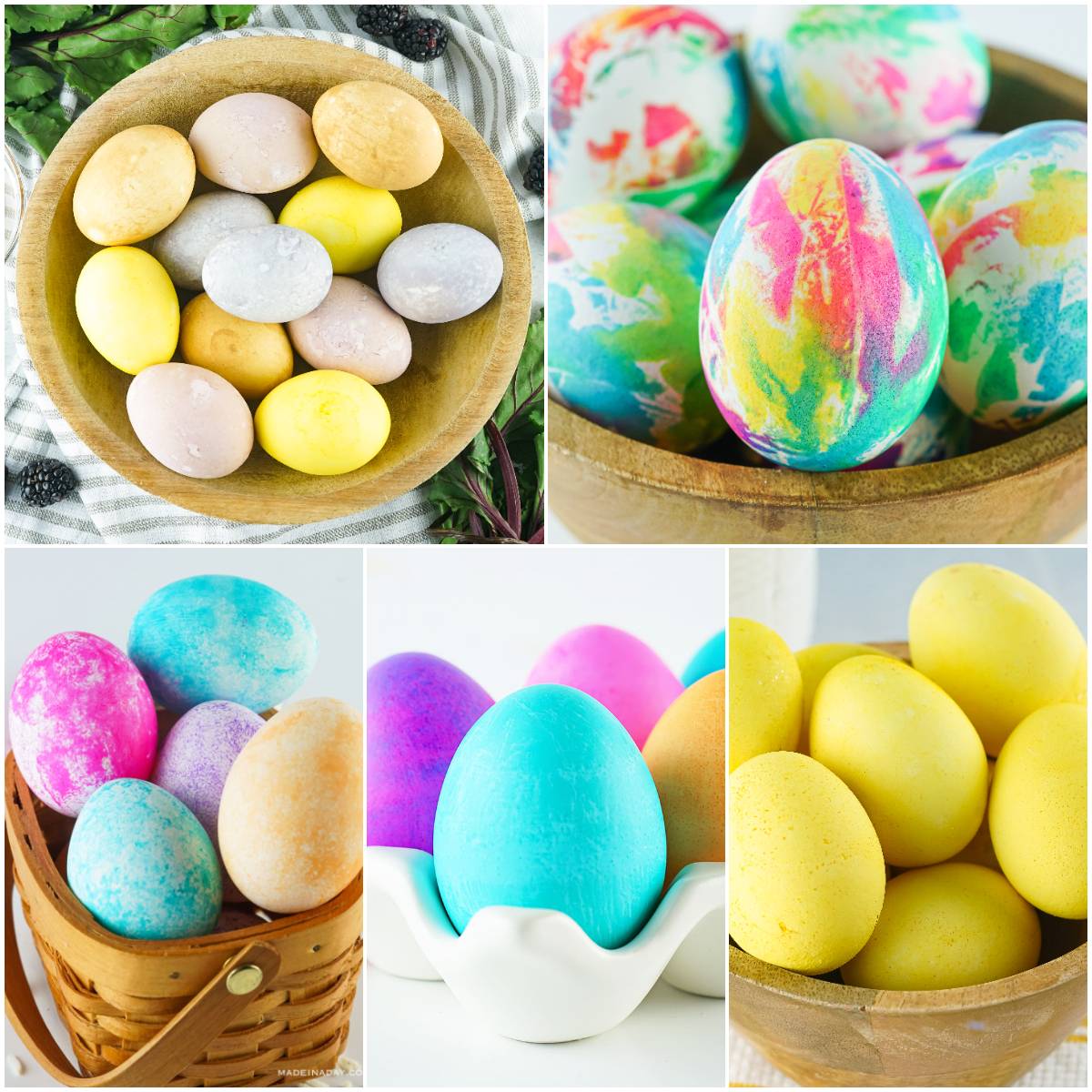 🐰 Easy Easter Egg Coloring with Free Food Coloring Chart! 🐣