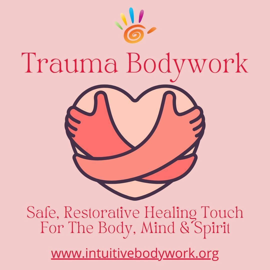 Trauma Bodywork offers healing support for people affected by issues including anxiety, depression, eating disorders, abuse, grief & loss, negative body image, low self-esteem, drug, alcohol, sexual and other traumas or addictions. Learn More: (intuitivebodywork.org)