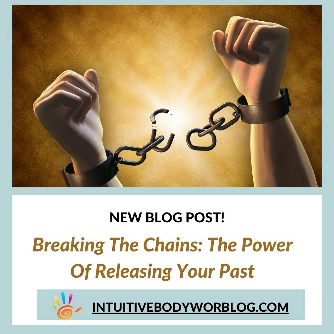 Read the blog now at https://www.intuitivebodywork.org/blog/letting-go! We all have a past, and sometimes, events from the past have a way of sticking with us and holding us back from moving forward. There is great power in releasing the past and breaking free from these chains.