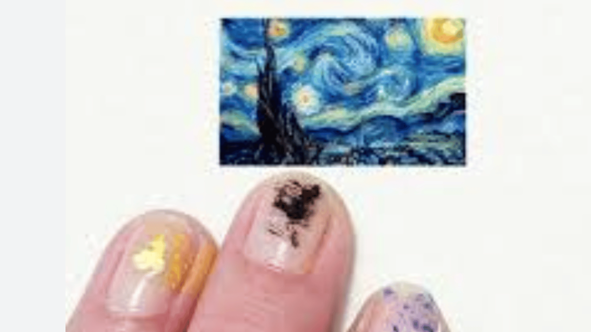 Fingernail as pallet