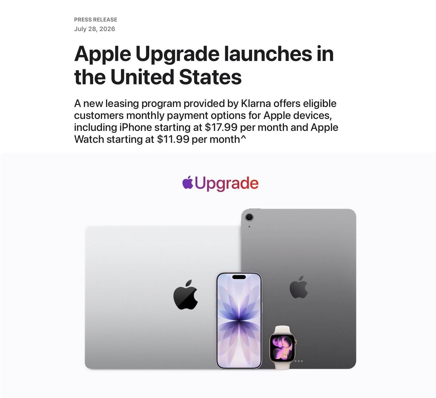 apple klarna