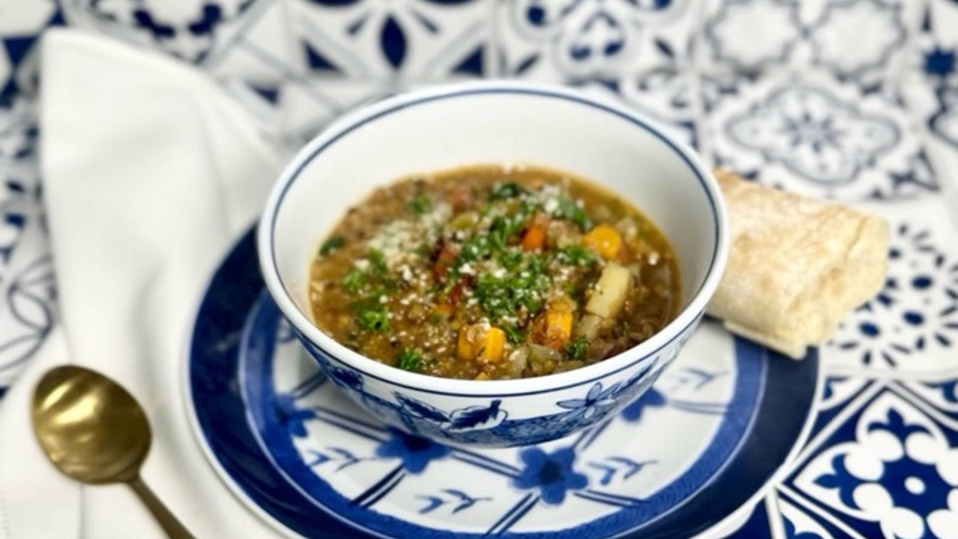 ​Cuban Lentejas (Lentil Soup)