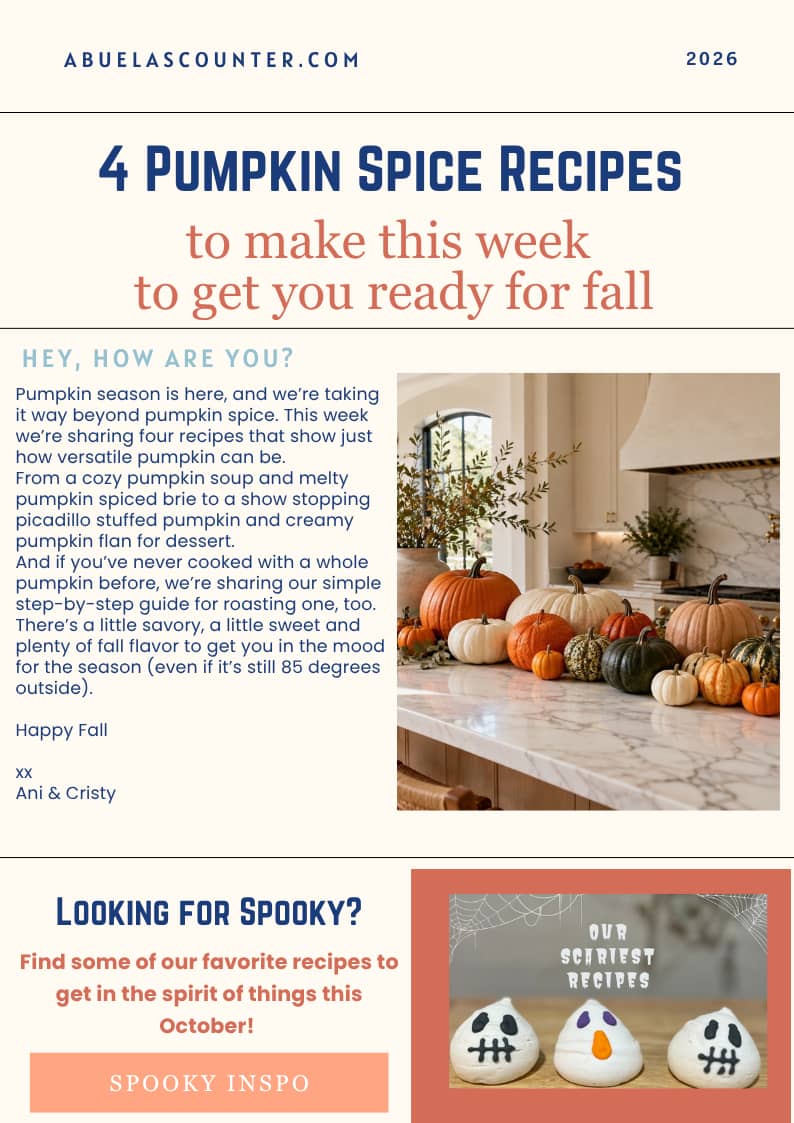 4 pumpkin recipes to get you into fall!