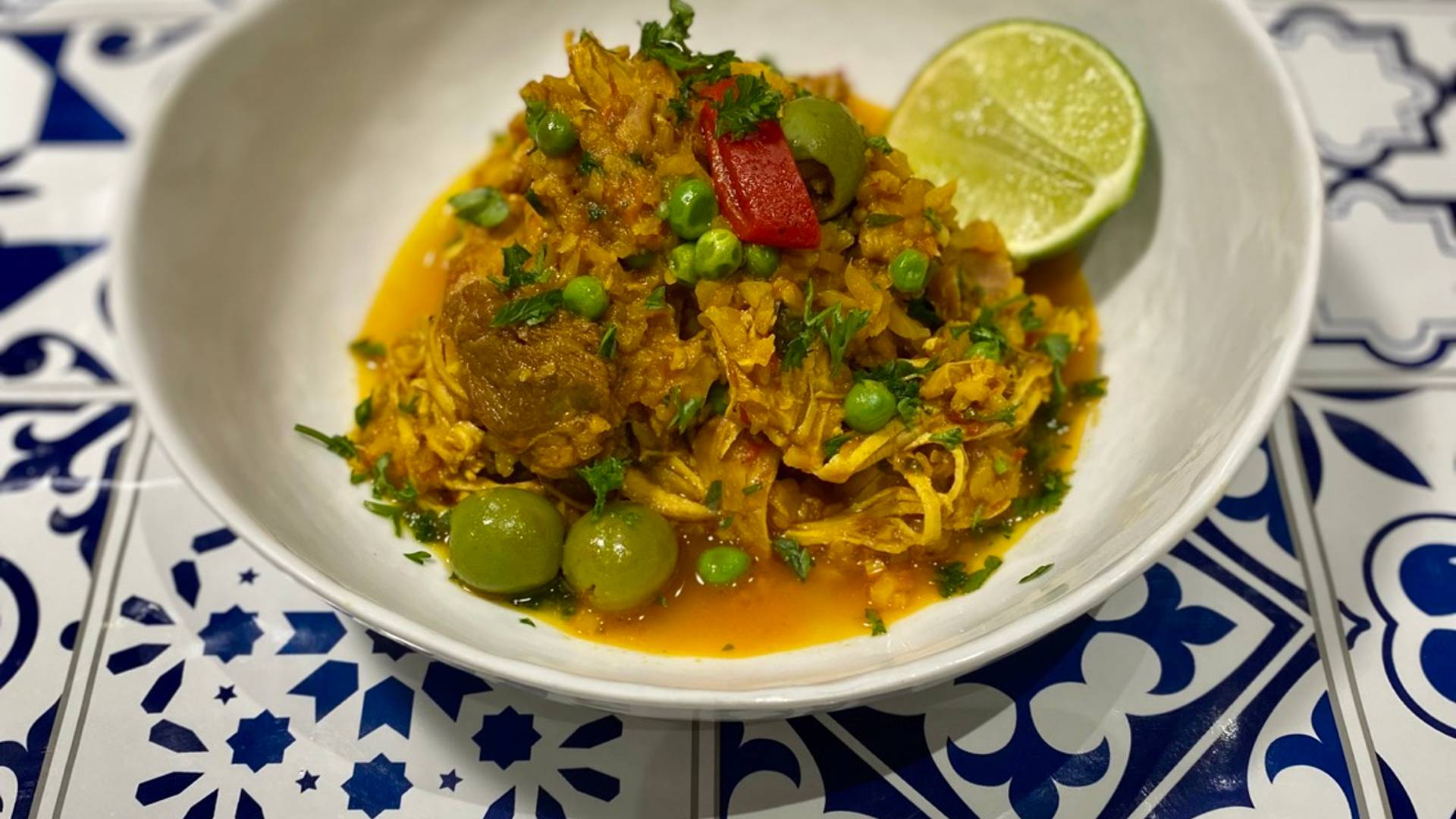 Cauliflower Arroz Con Pollo