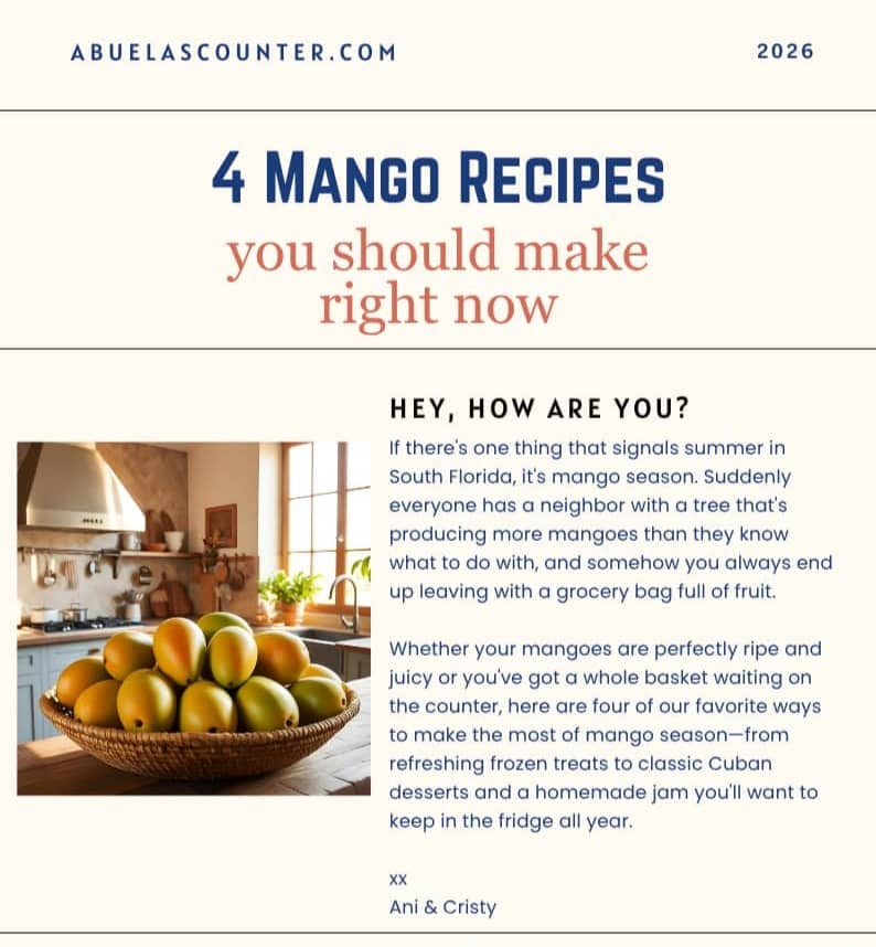 mango mania at our counter!