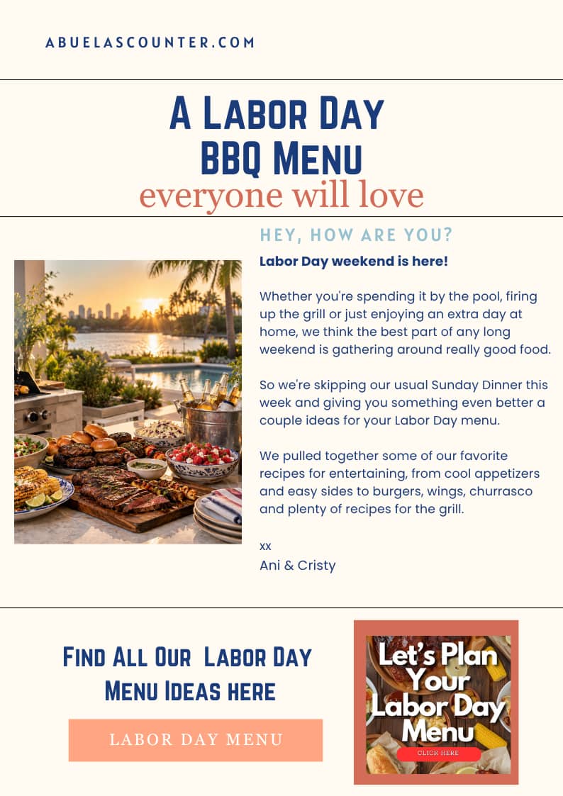 labor day menu ideas