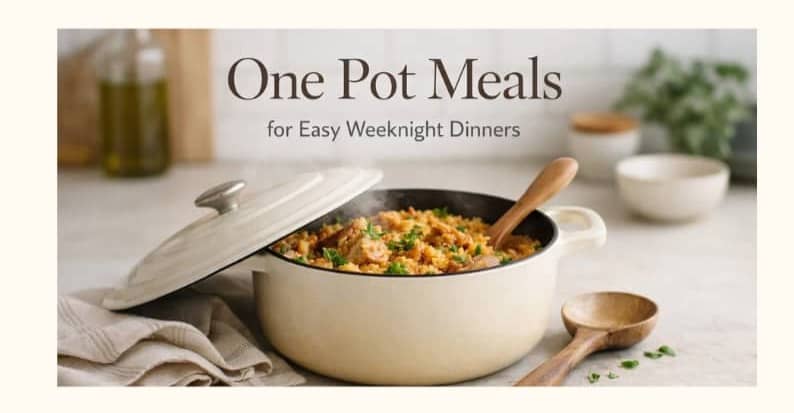one pot meal week!