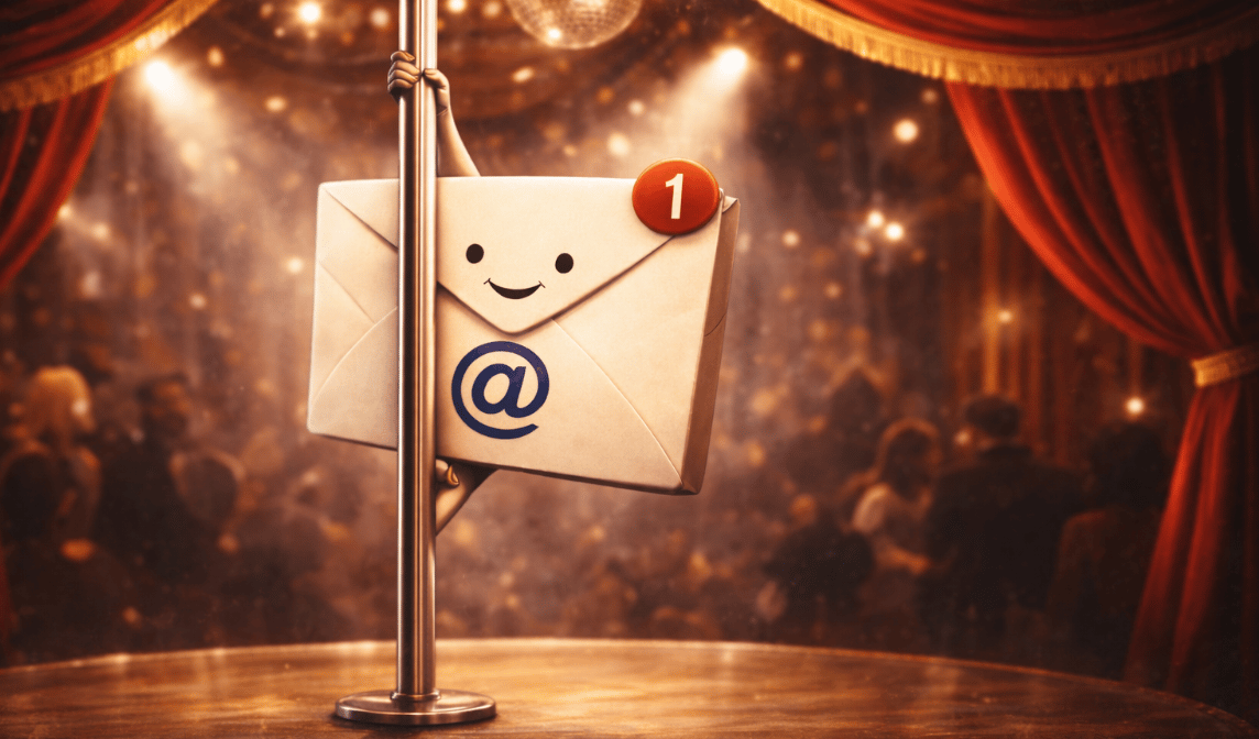 a pole dancing email