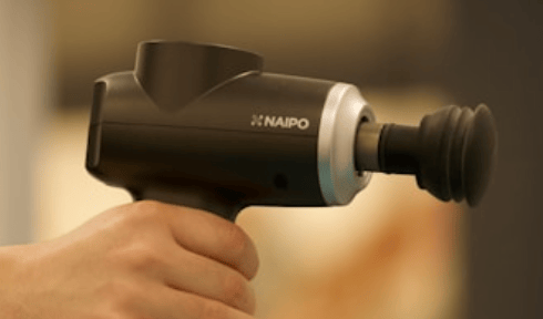 a Naipo massage gun