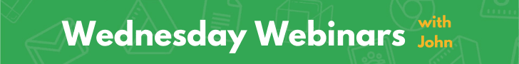 Wednesday Webinars with John
